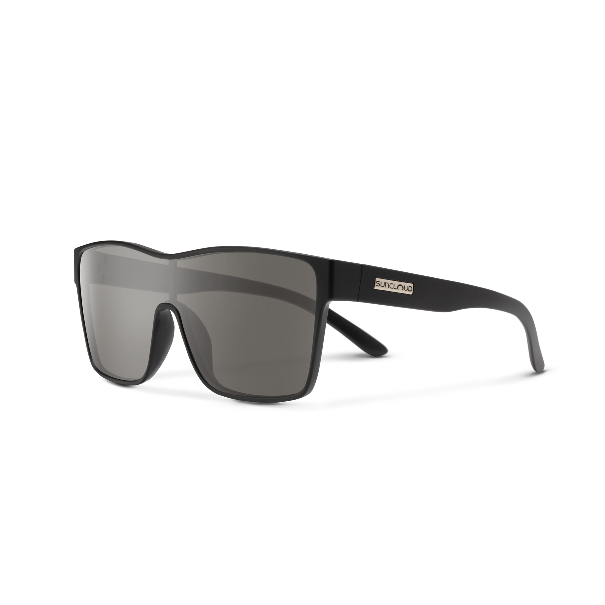 Biff, Matte Black + Polarized Gray  Lens