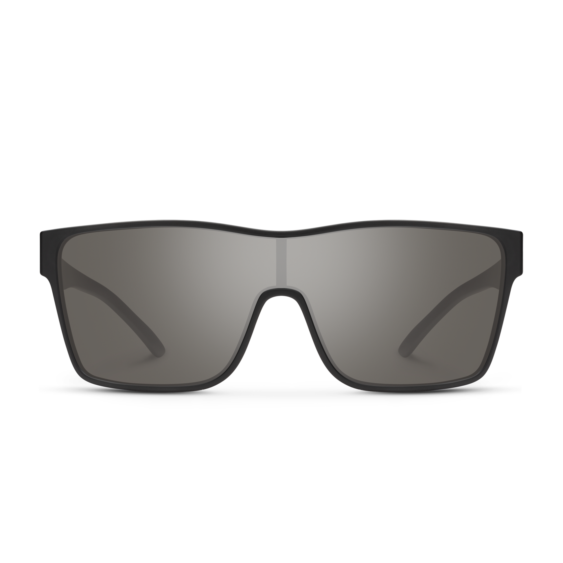 Biff, Matte Black + Polarized Gray  Lens