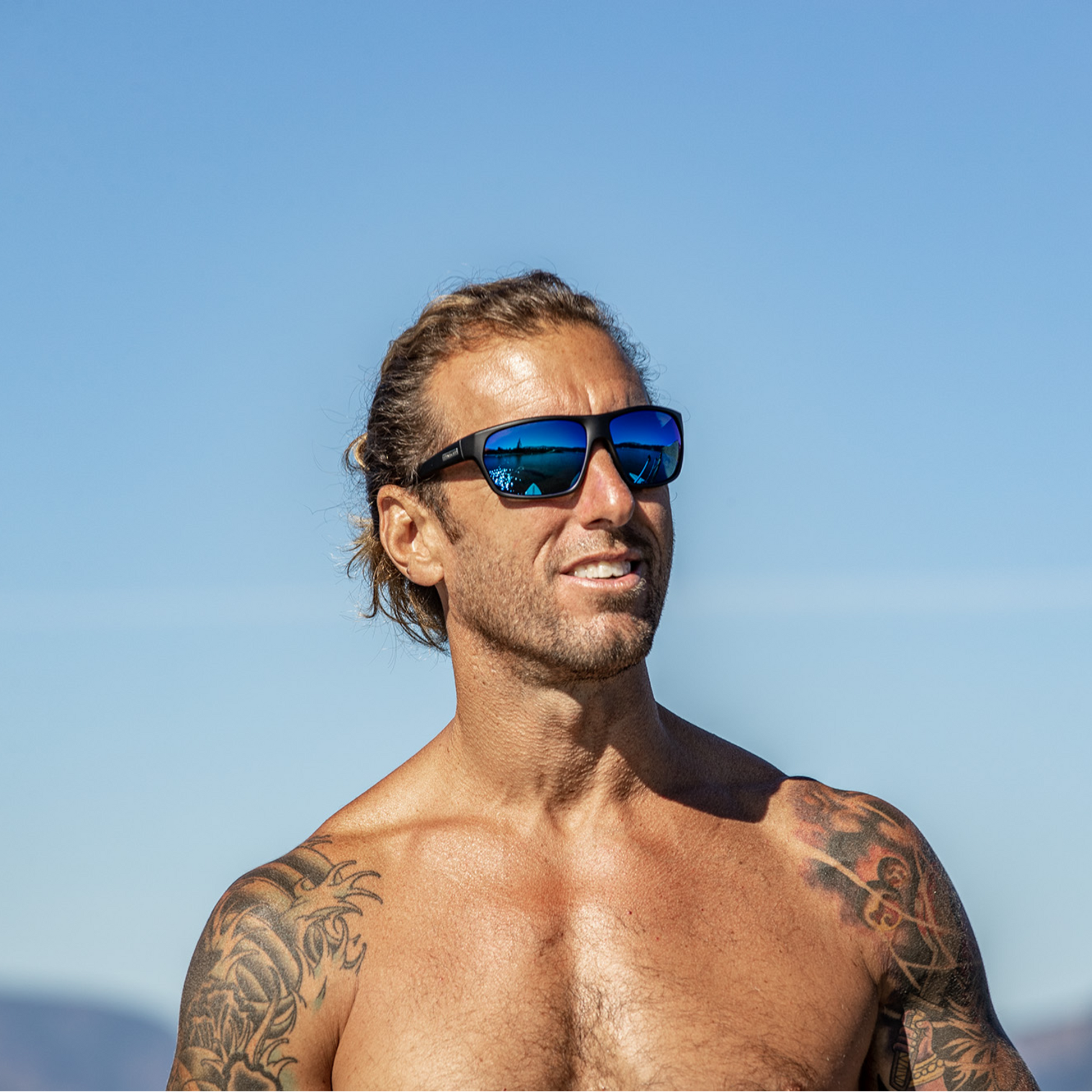 Boone, Black + Polarized Gray  Lens