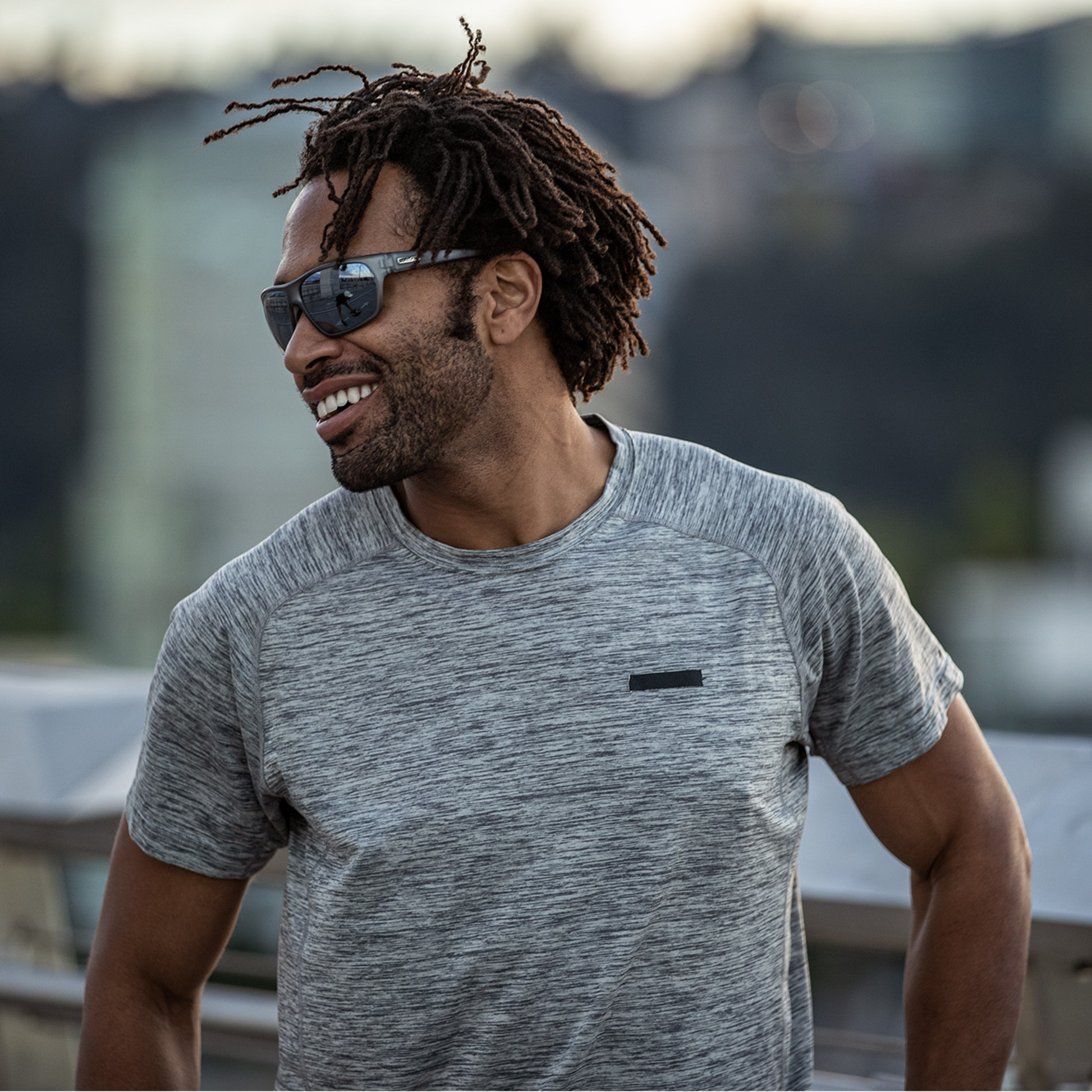 Boone, Black + Polarized Gray  Lens