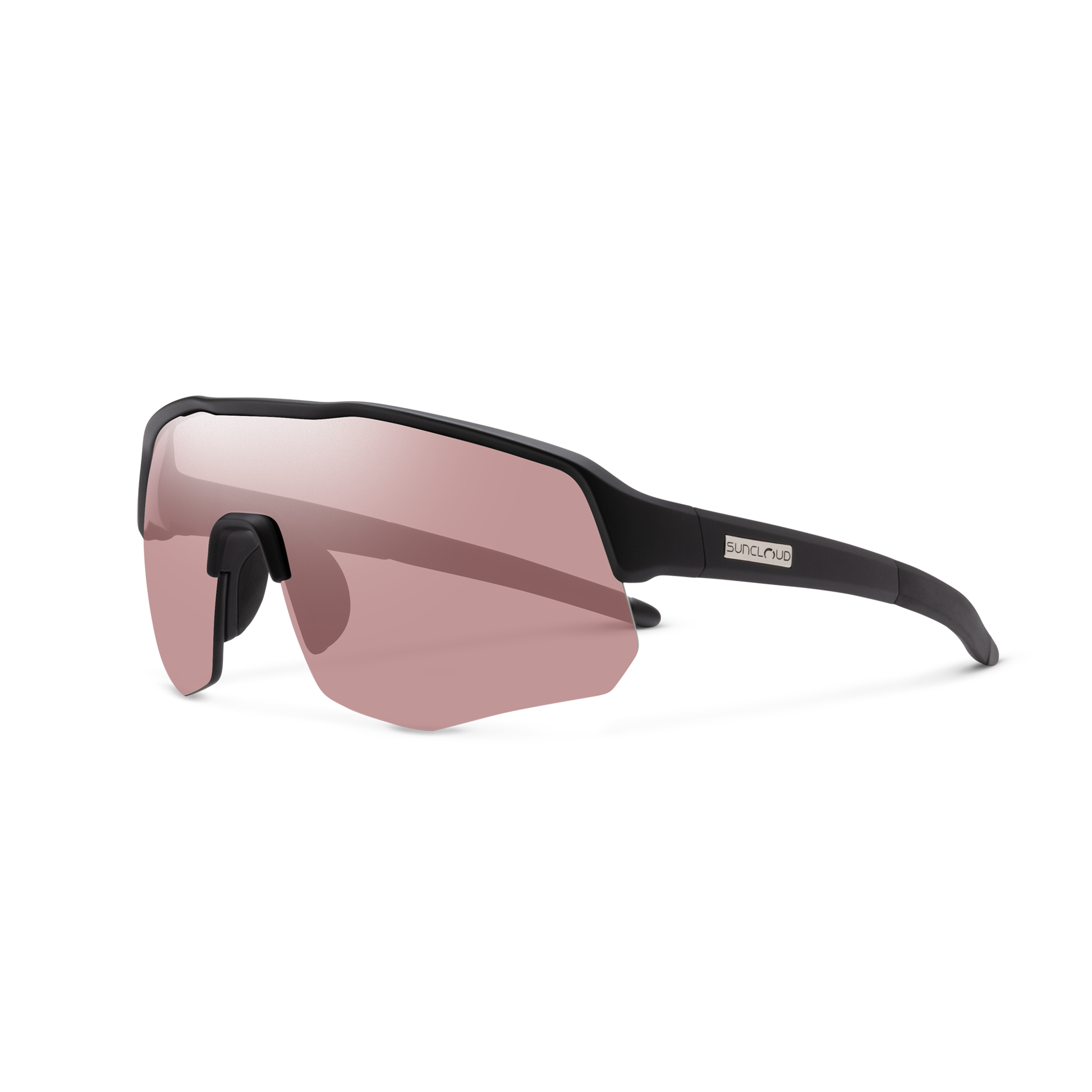 Cadence, Black + Polarized Red Mirror Lens