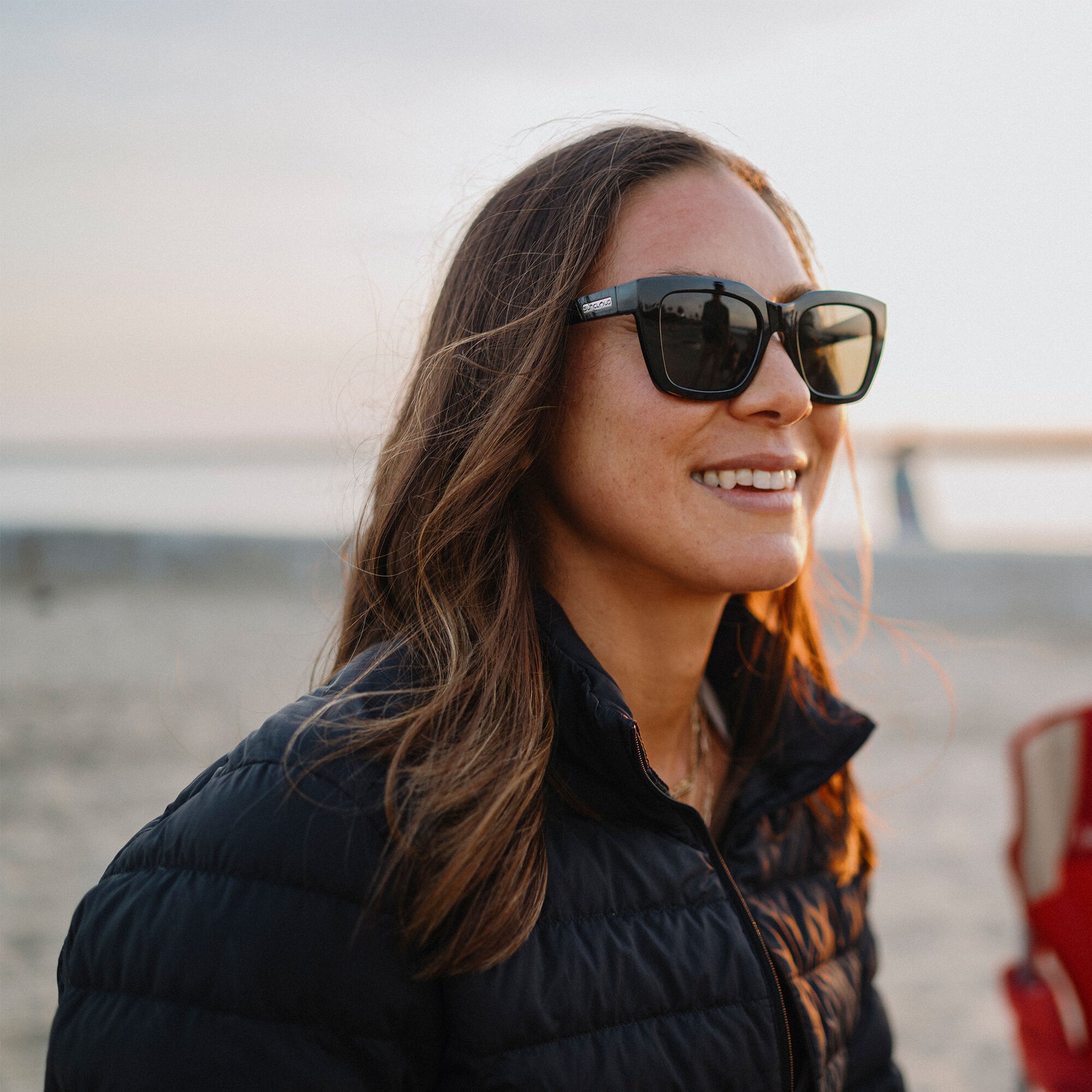 Marion, Tortoise + Polarized Pink Gold Mirror Lens