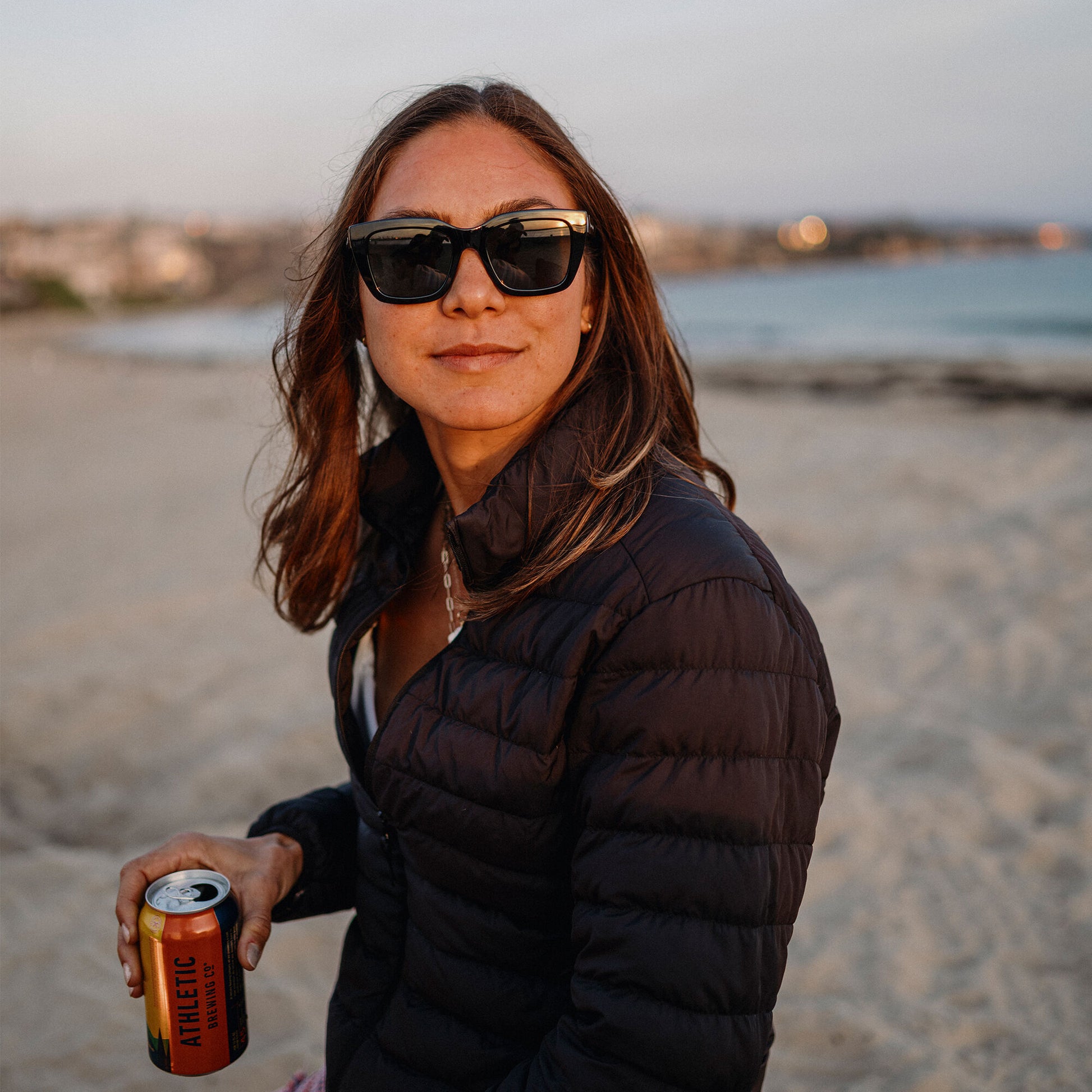 Marion, Tortoise + Polarized Pink Gold Mirror Lens