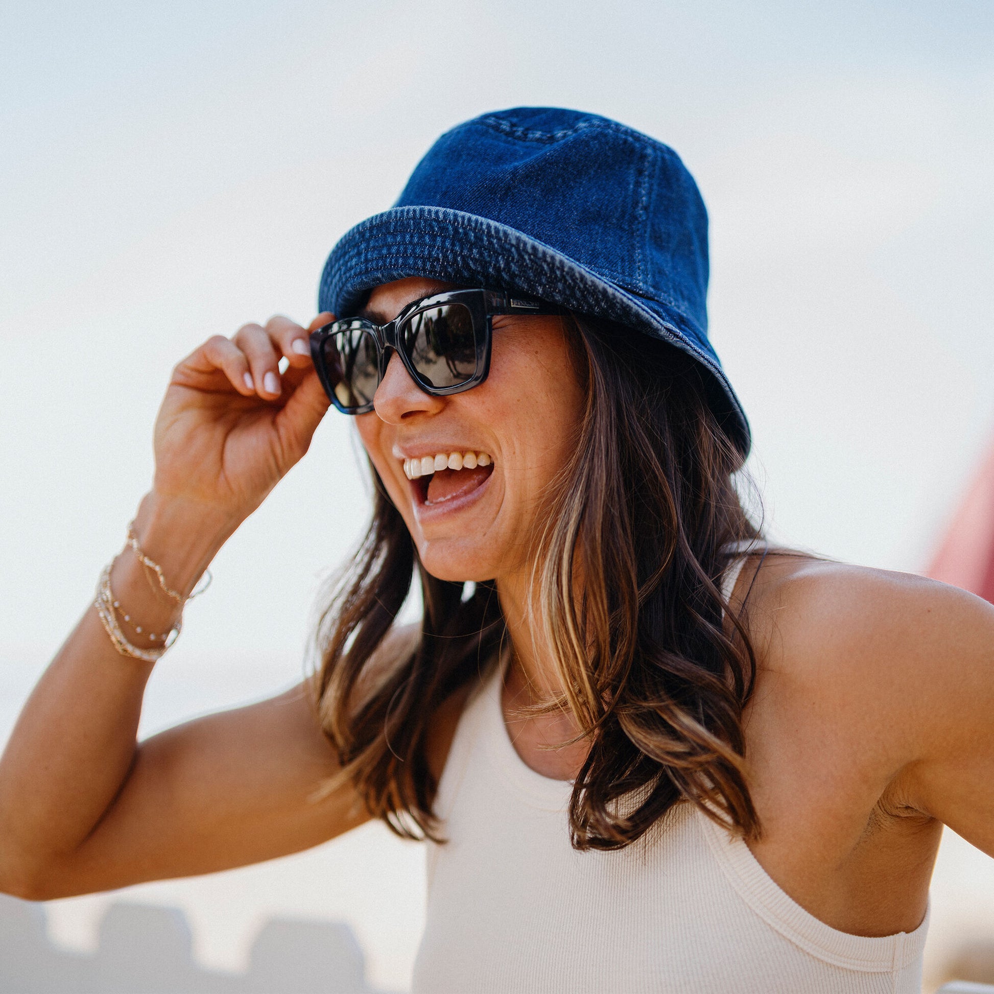 Marion, Tortoise + Polarized Pink Gold Mirror Lens