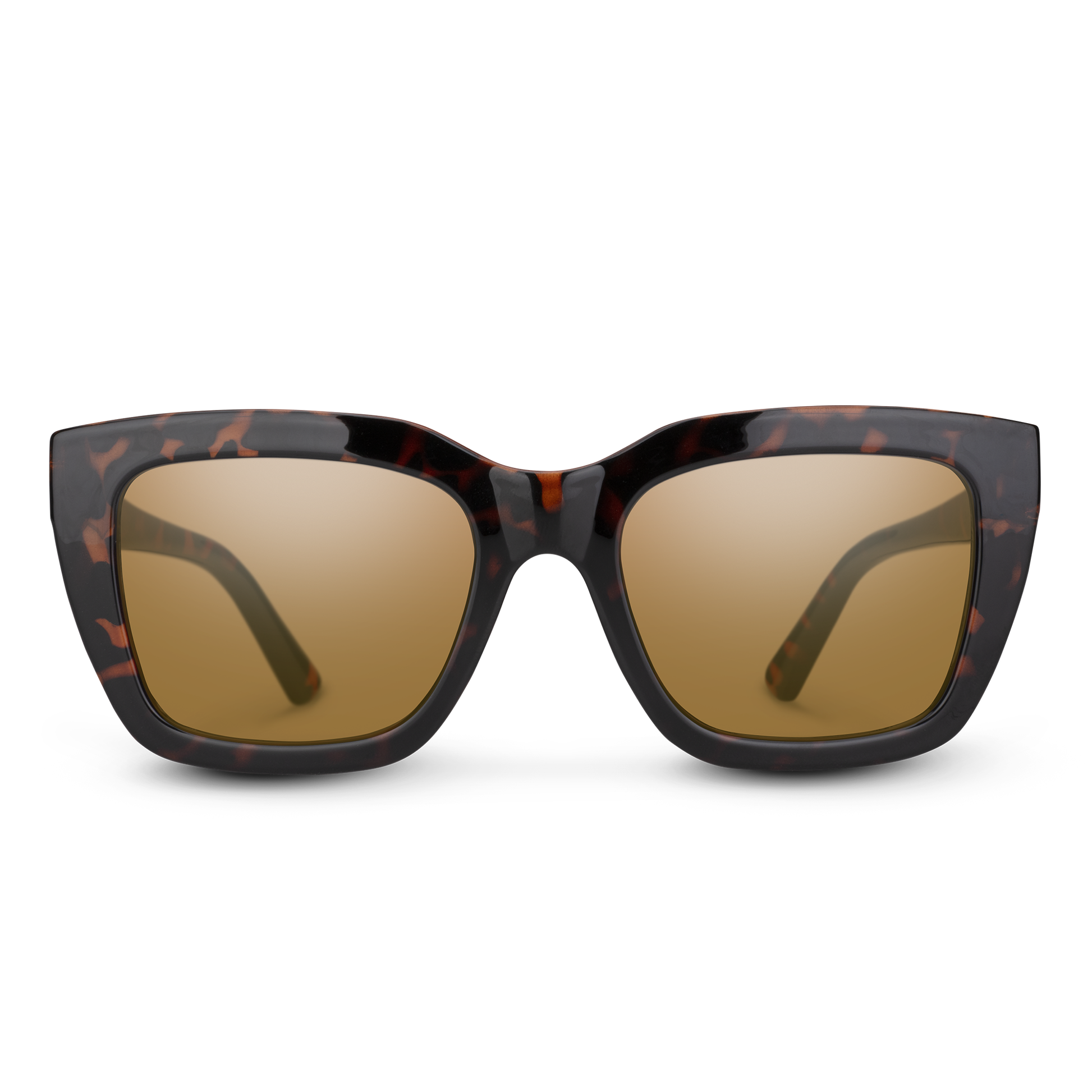 Marion, Tortoise + Polarized Pink Gold Mirror Lens