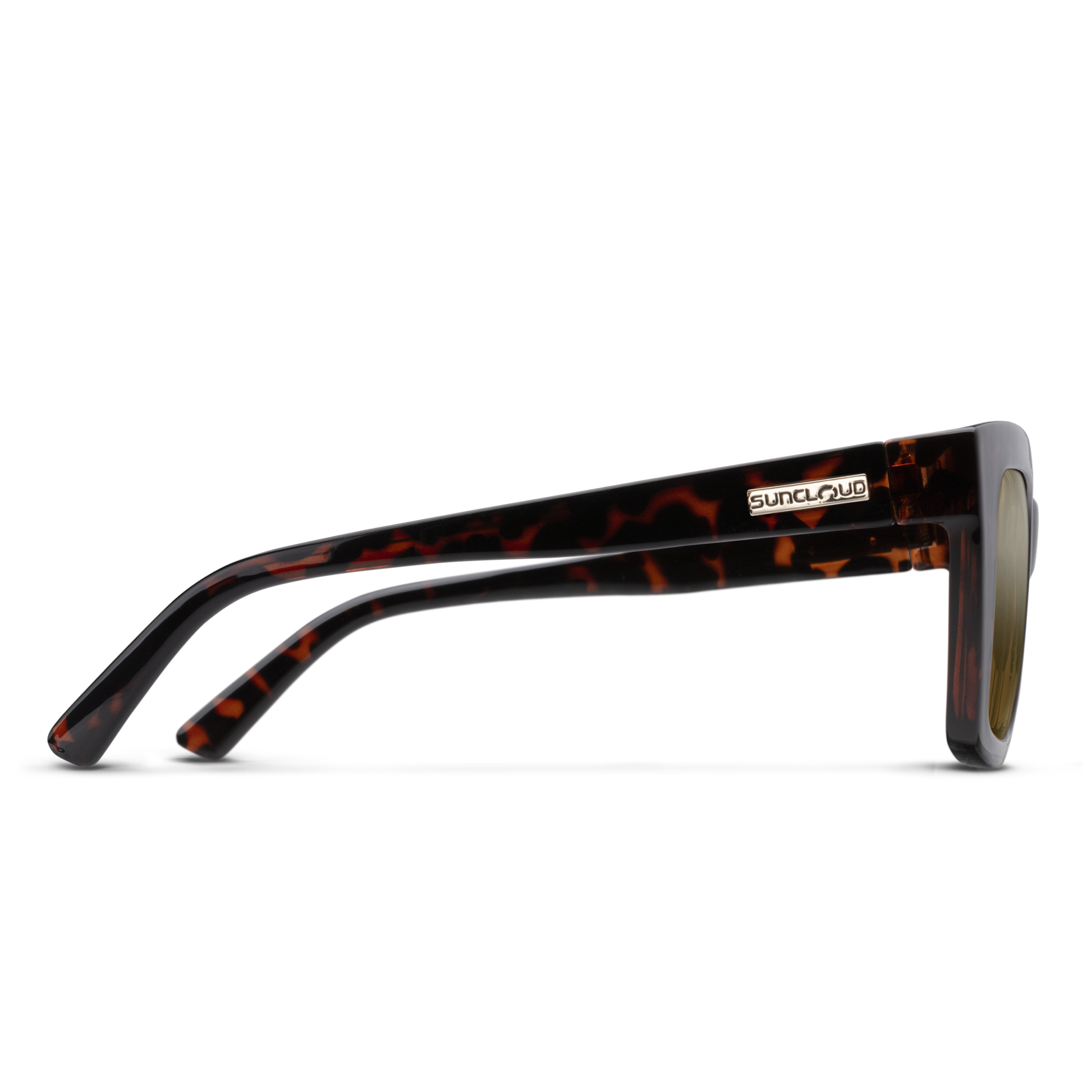 Marion, Tortoise + Polarized Pink Gold Mirror Lens