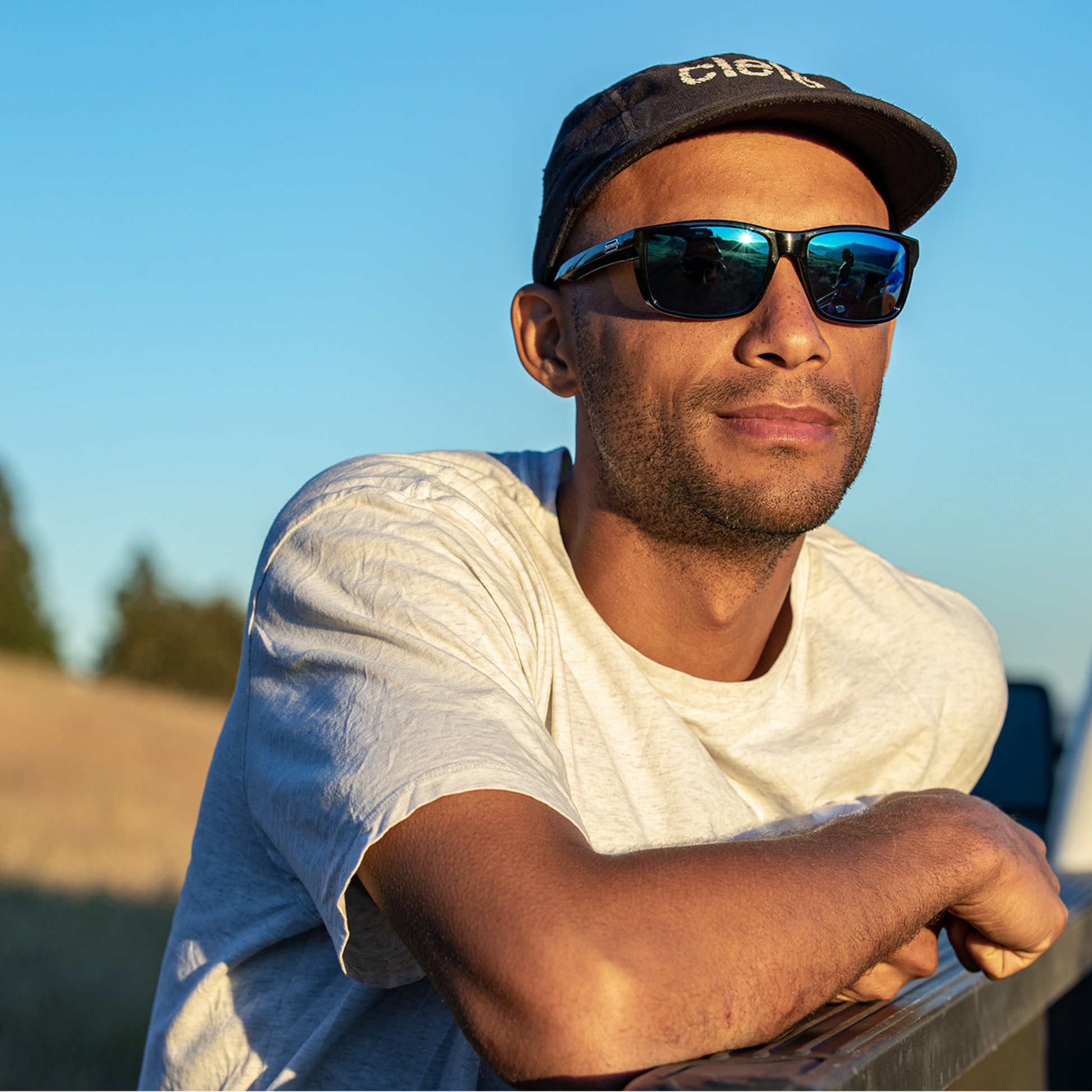 Mayor, Tortoise + Polarized Green Mirror Lens