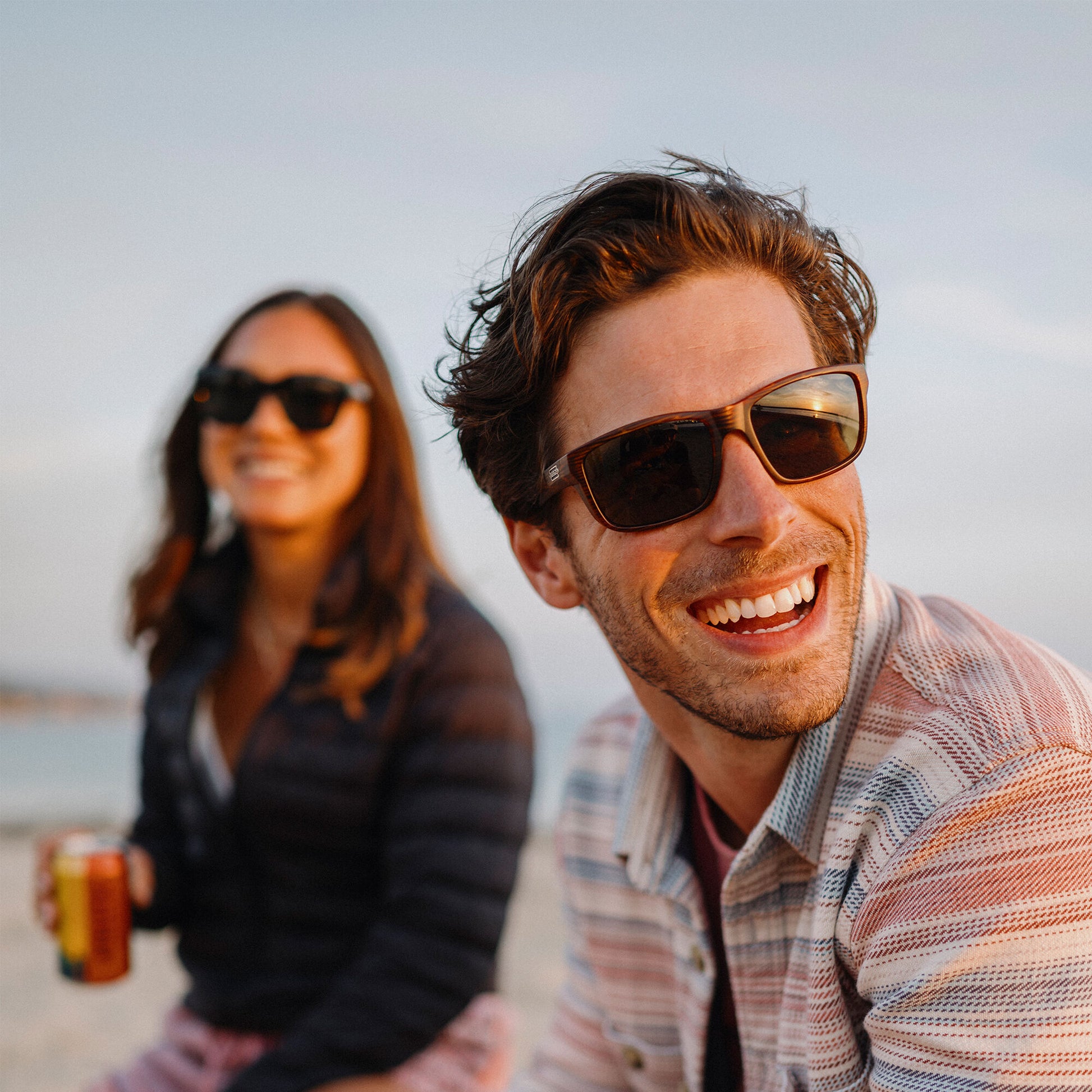 Mayor, Tortoise + Polarized Green Mirror Lens