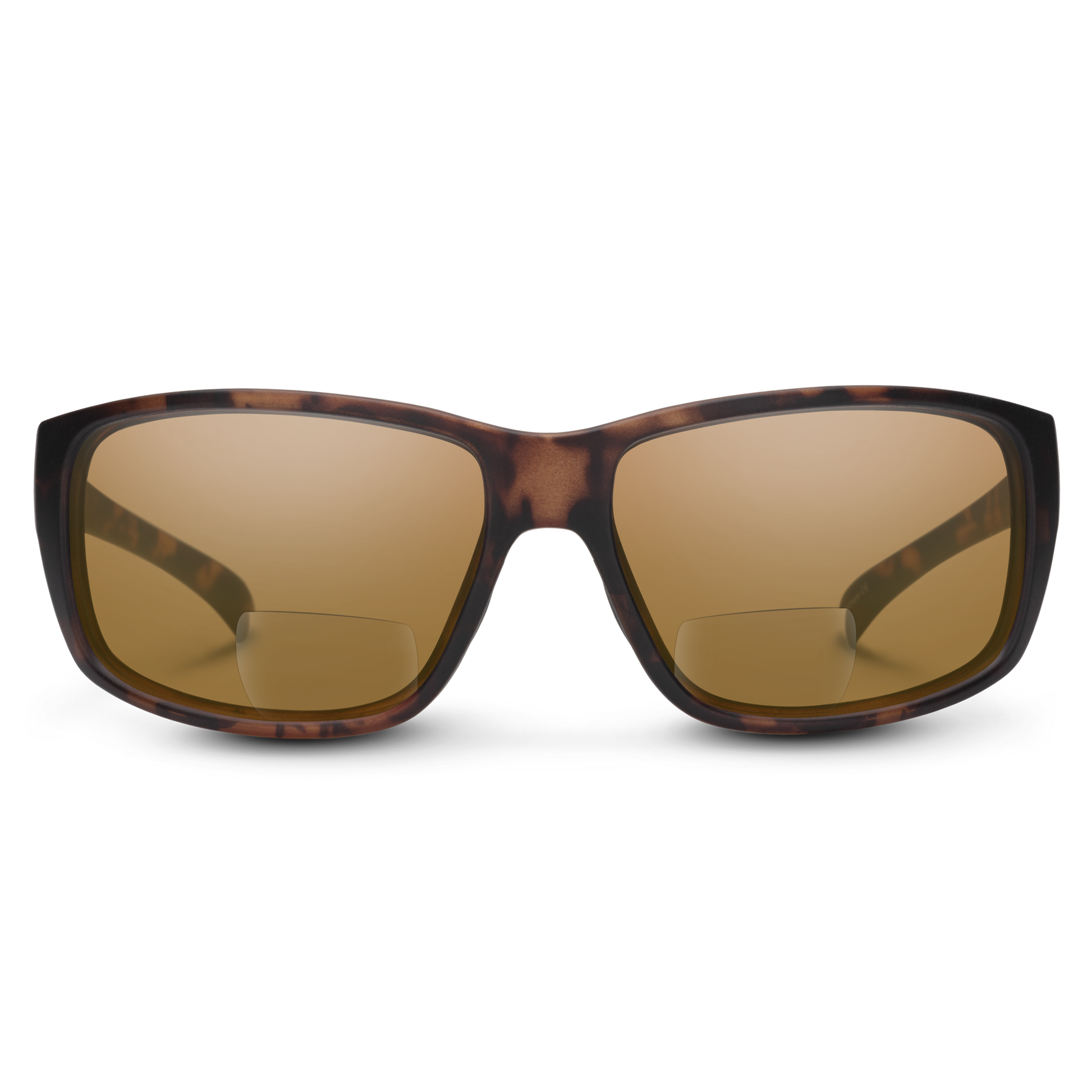 Milestone Reader, Matte Tortoise + Polarized Brown 200 Lens