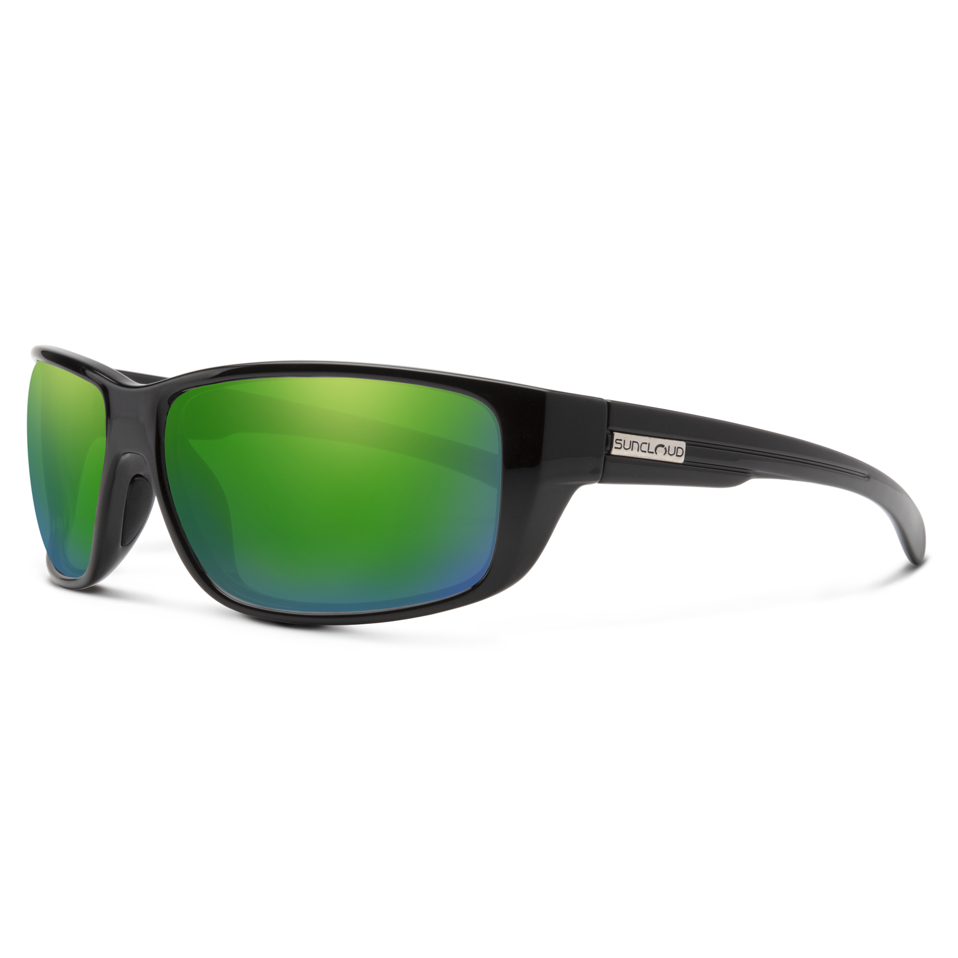 Milestone, Matte Black + Polarized Blue Mirror Lens