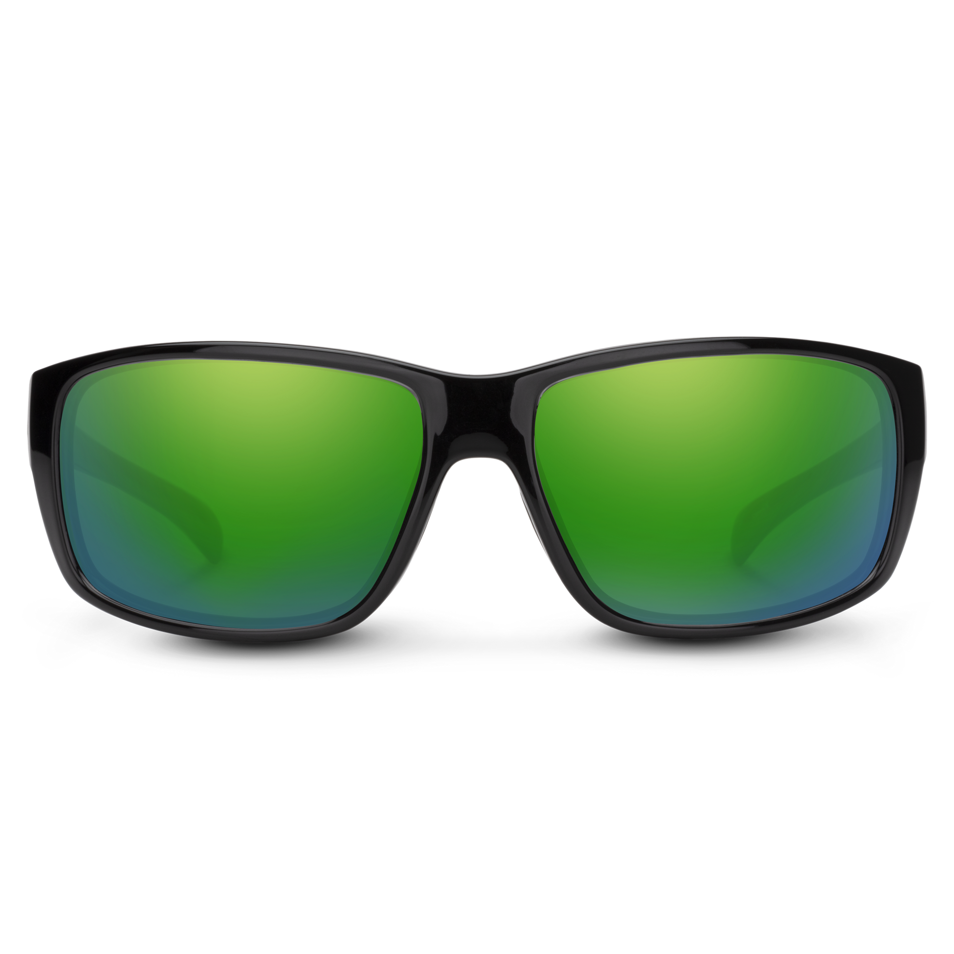 Milestone, Matte Black + Polarized Blue Mirror Lens