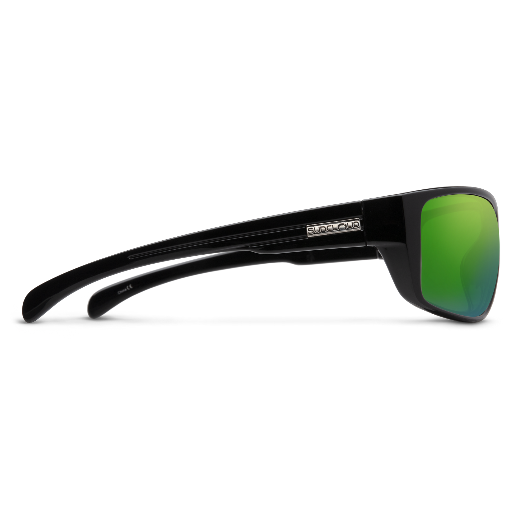 Milestone, Matte Black + Polarized Blue Mirror Lens