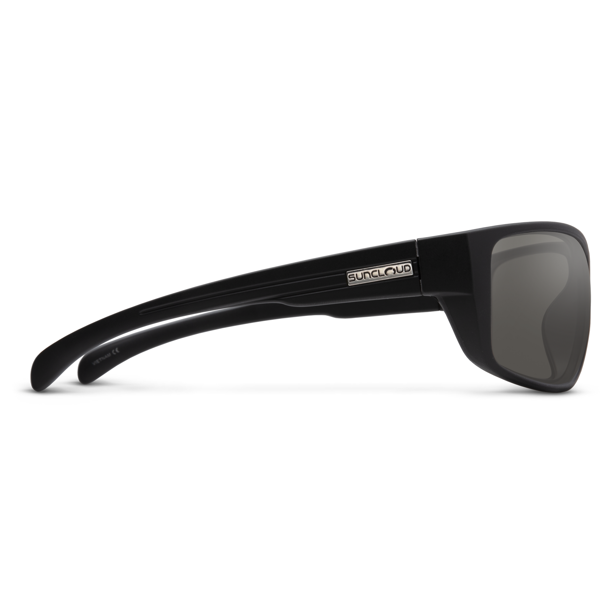 Milestone, Matte Black + Polarized Blue Mirror Lens