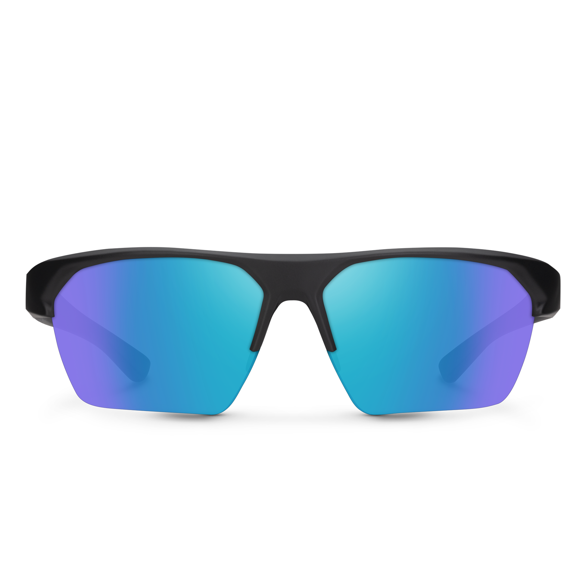 Rival, Matte Tortoise + Polarized Green Mirror Lens