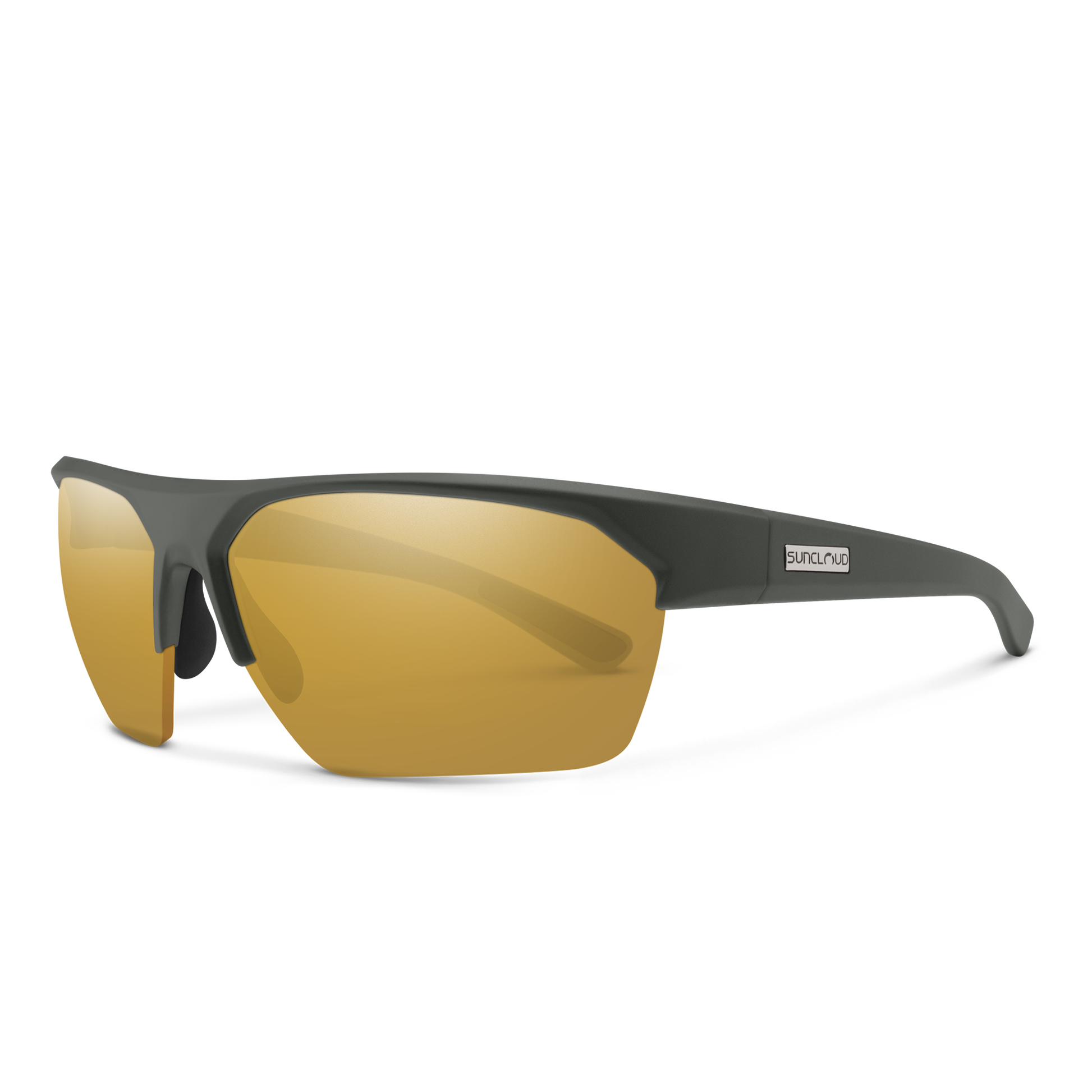 Rival, Matte Tortoise + Polarized Green Mirror Lens