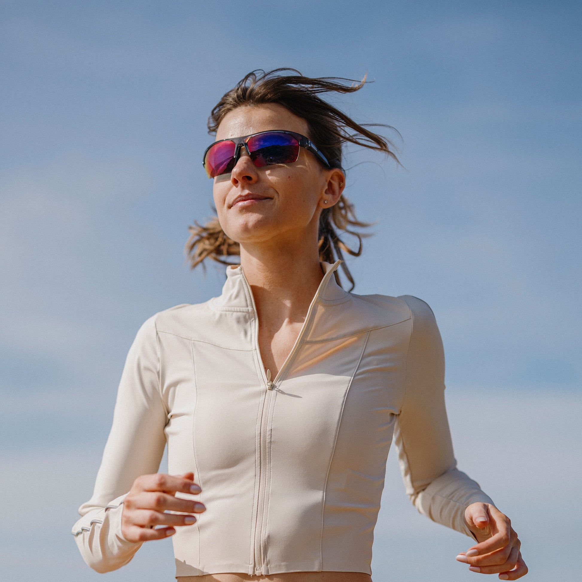 Rival, Matte Tortoise + Polarized Green Mirror Lens