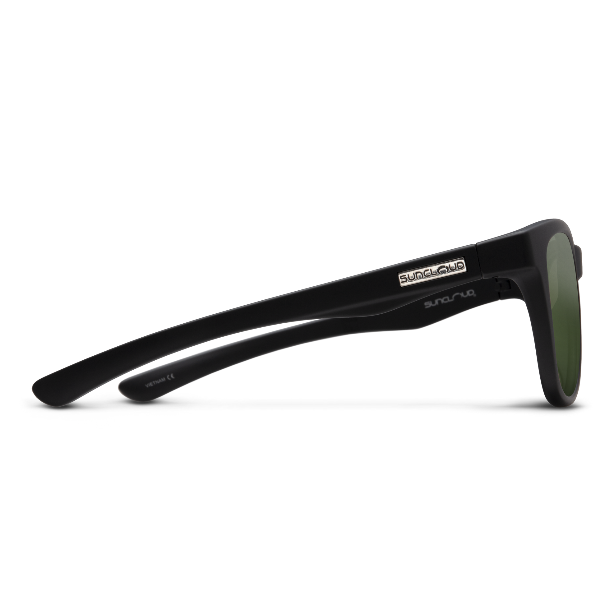 Topsail, Matte Black + Polarized Red Mirror Lens