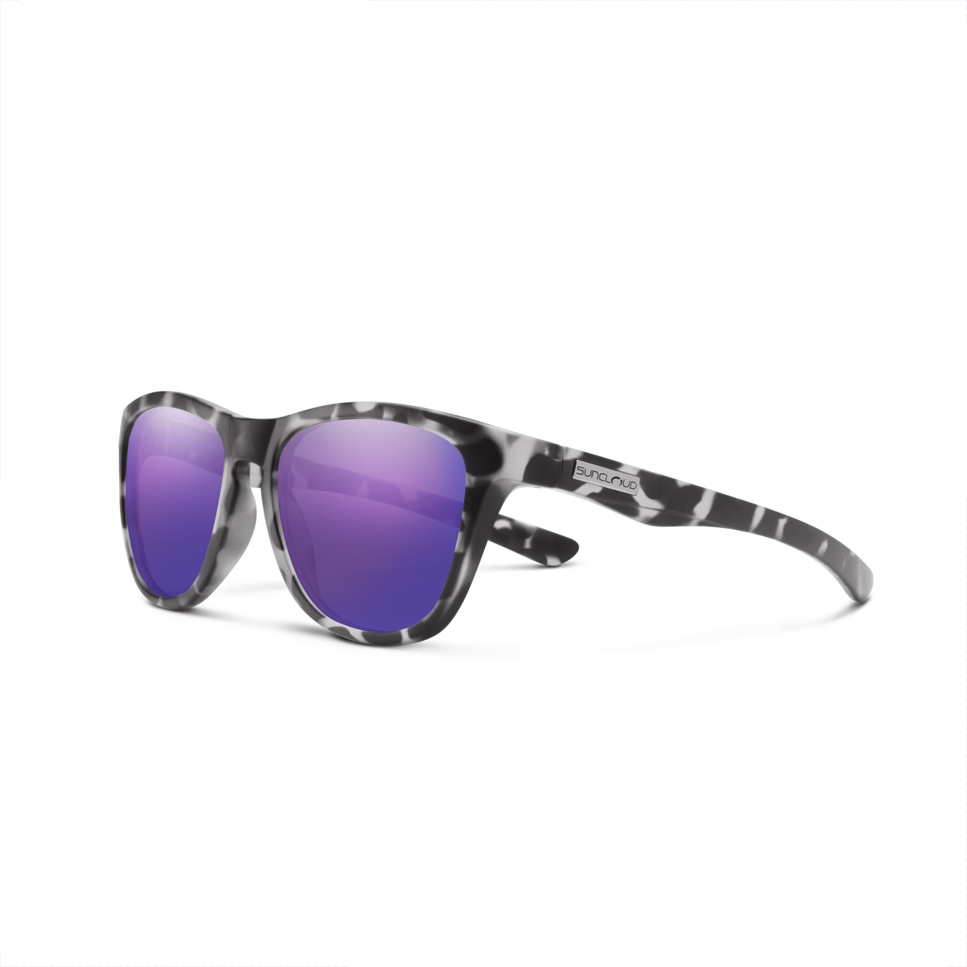 Topsail, Matte Black + Polarized Red Mirror Lens