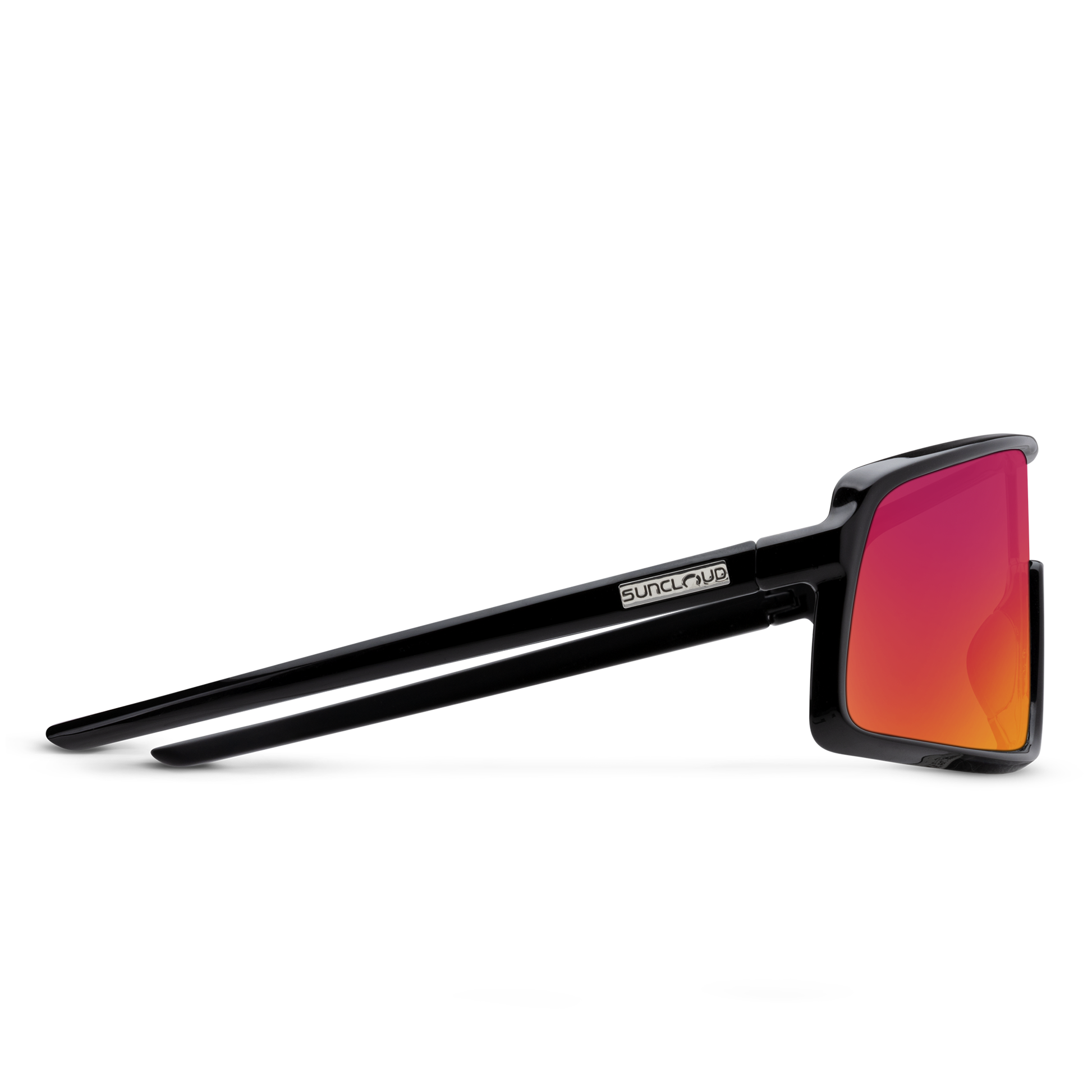 Upshot, Black + Polarized Red Mirror Lens