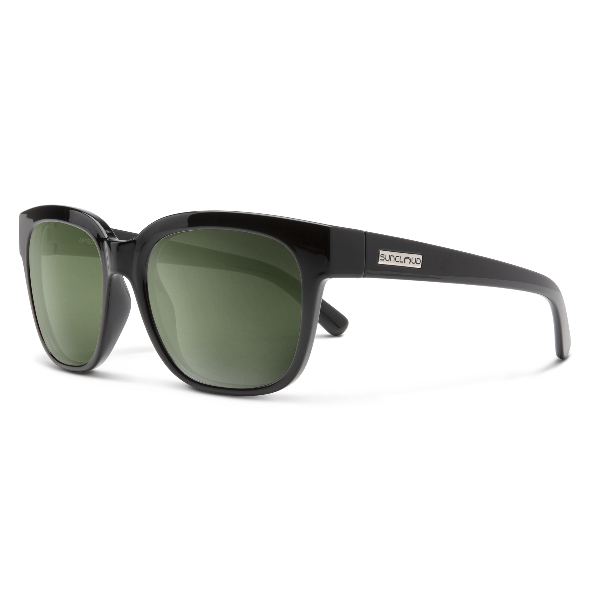 Affect, Black + Polarized Gray Green Lens