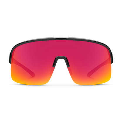 Amplify, Matte Tortoise + Polarized Aqua Mirror Lens