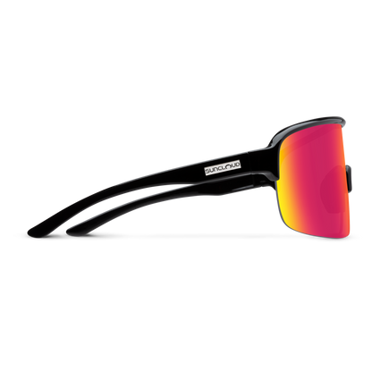 Amplify, Matte Tortoise + Polarized Aqua Mirror Lens