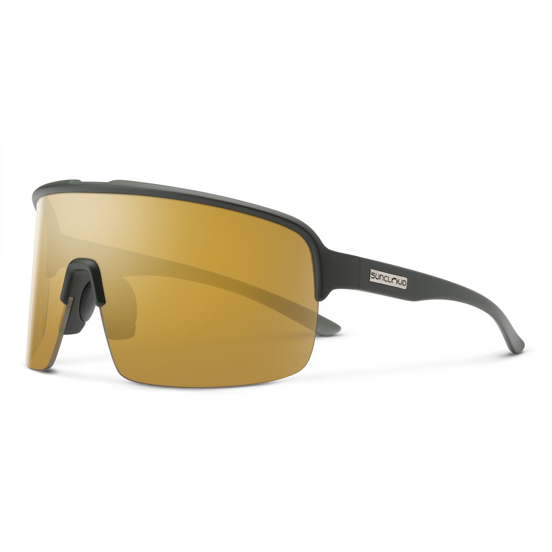 Amplify Matte Olive Polarized Sienna Mirror Lens