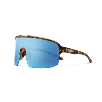Amplify, Matte Tortoise + Polarized Aqua Mirror Lens