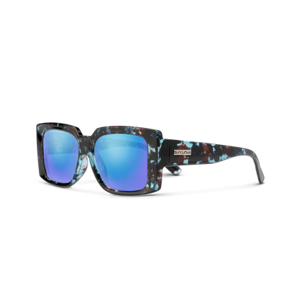 Astoria, BlueTortoise + Polarized Blue Mirror Lens