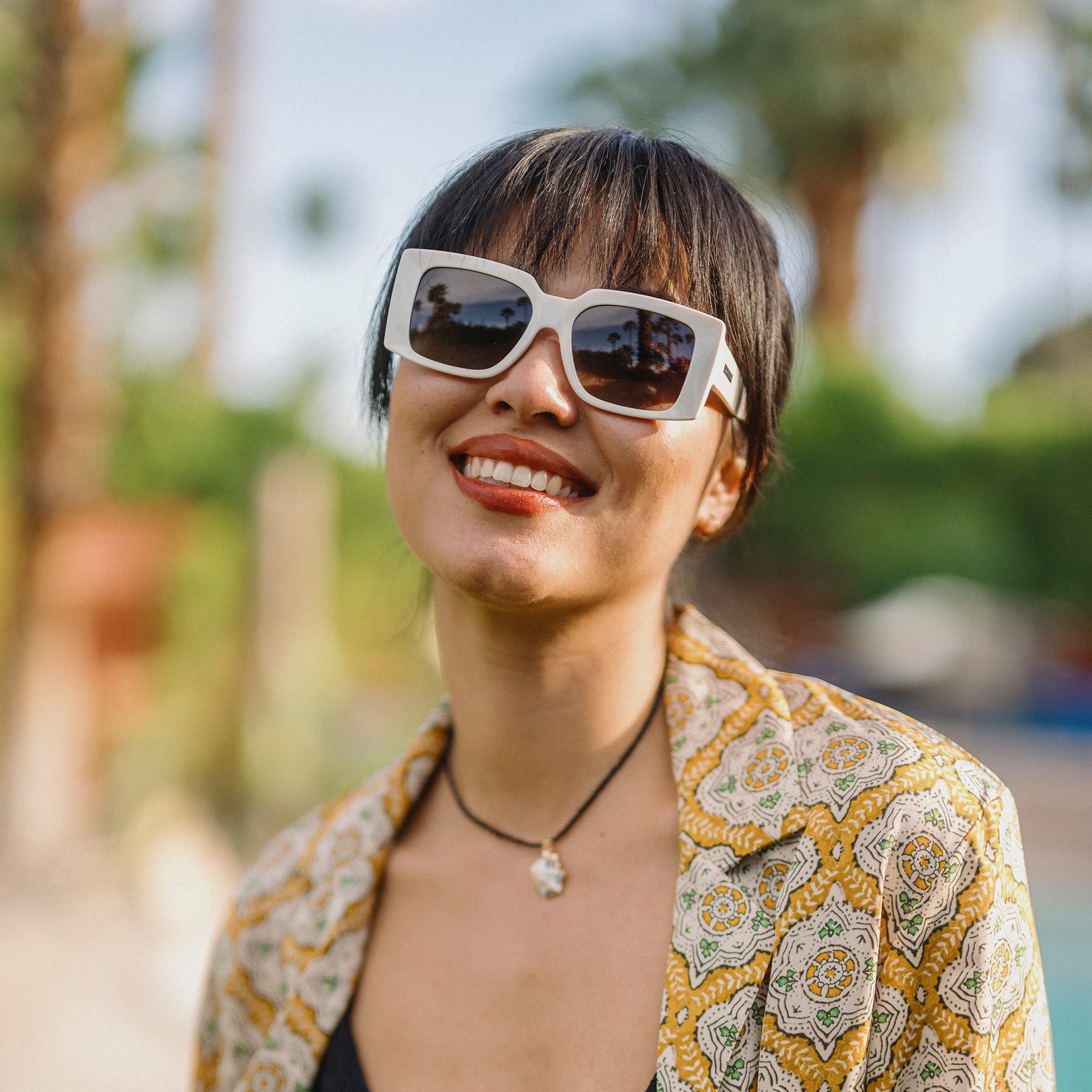 Astoria, Black + Polarized Gray Green Lens