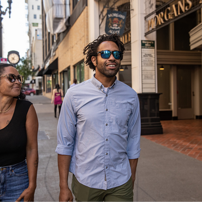 A-Team, Crystal Marine + Polarized Aqua Mirror Lens