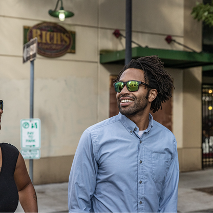 A-Team, Crystal Marine + Polarized Aqua Mirror Lens