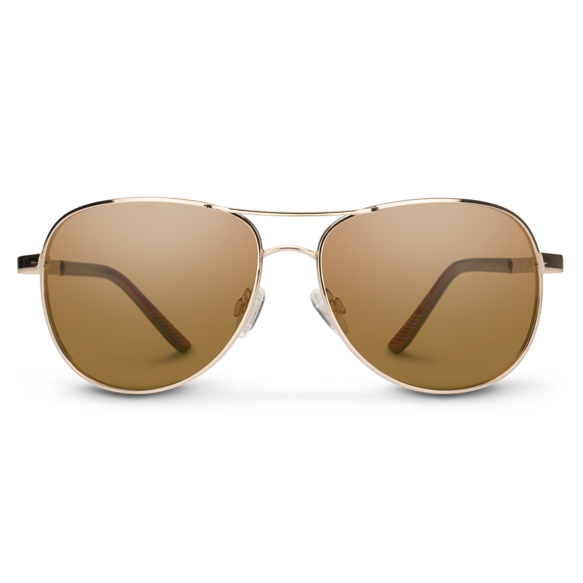 Aviator Sunglasses Polycarbonate Lenses UV Protection Large Tangle Free Aviator Hex - Cherry Fade Polarized – Shady Rays  main image 4