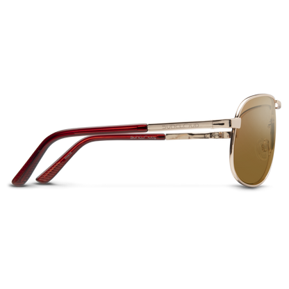 Aviator, Silver + Polarized Gray  Lens
