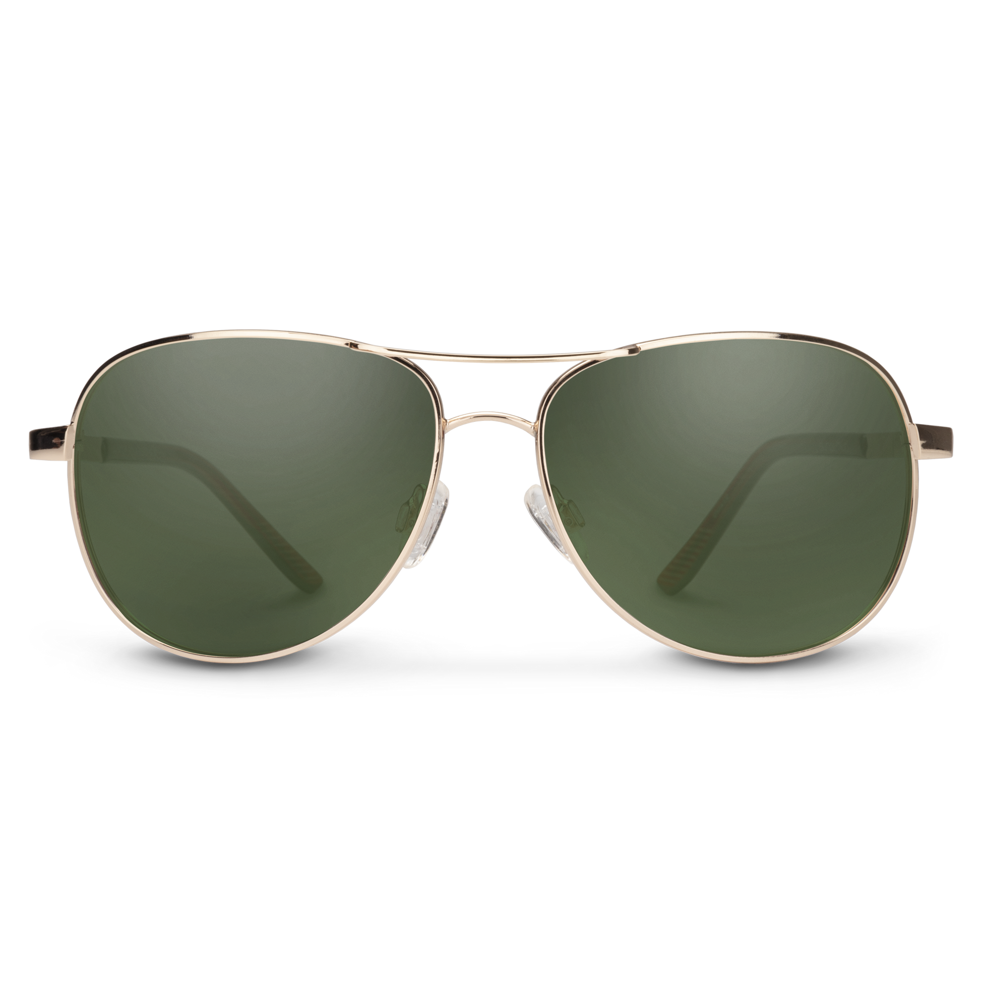 Aviator, Silver + Polarized Gray  Lens