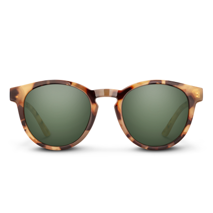 Barnes, Matte Black + Polarized Gray Green Lens