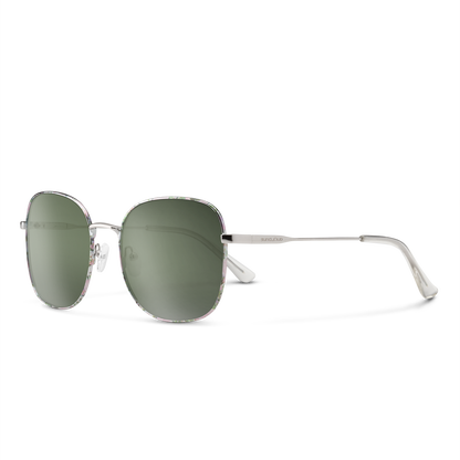 Beverly, Gold + Polarized Brown Gradient Lens