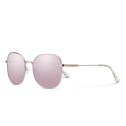 Beverly, Gold + Polarized Brown Gradient Lens