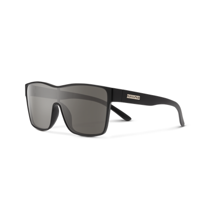 Biff, Matte Black + Polarized Gray  Lens