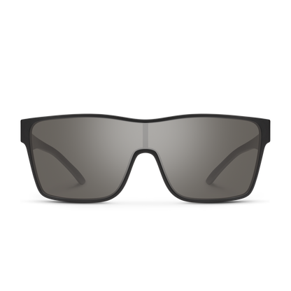 Biff, Matte Black + Polarized Gray  Lens