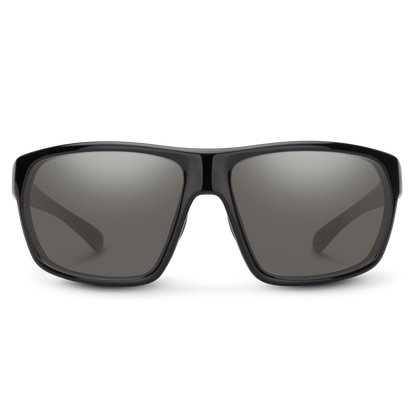 Boone, Black + Polarized Gray  Lens
