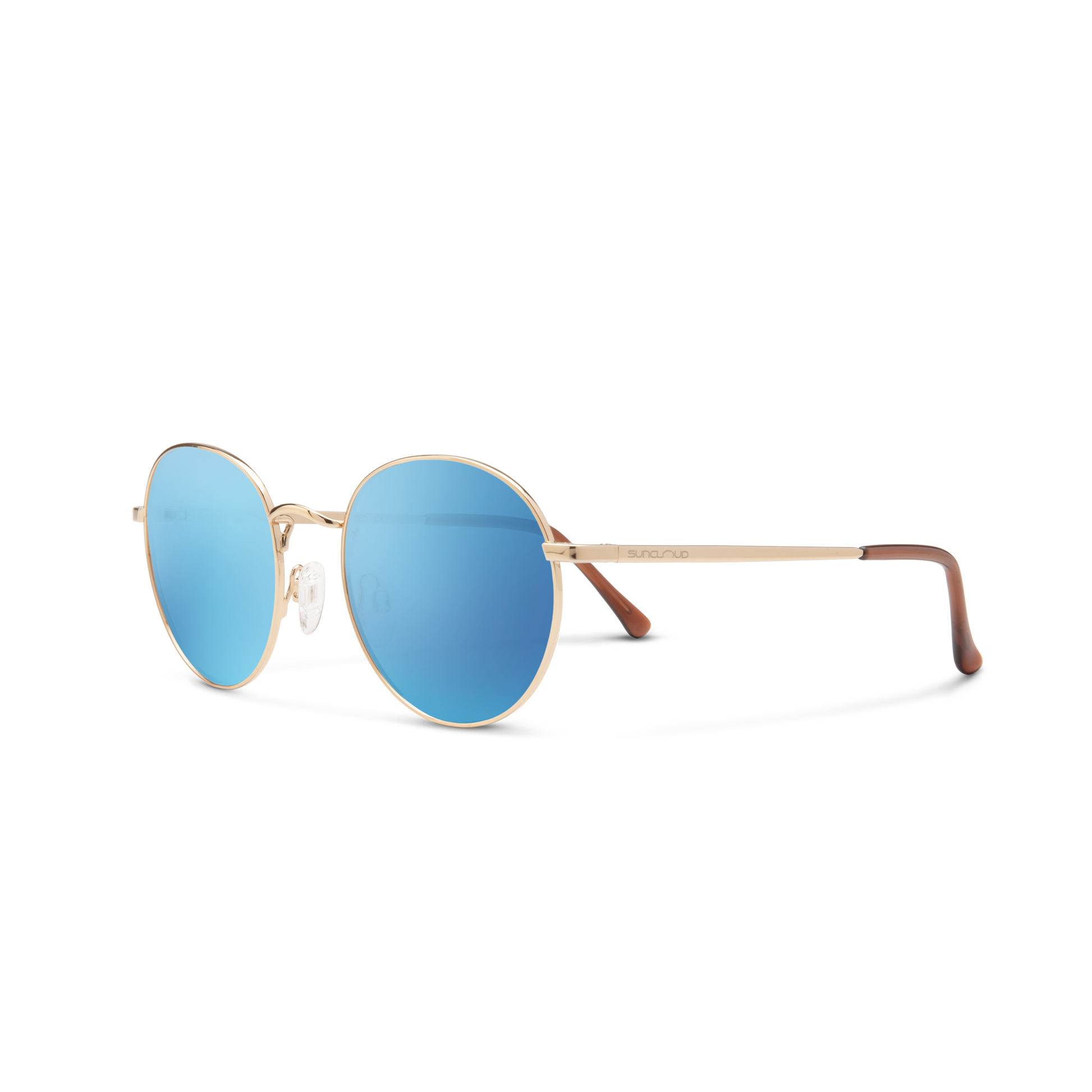 Bridge City, Rose Gold + Polarized Pink Gold Mirror Lens
