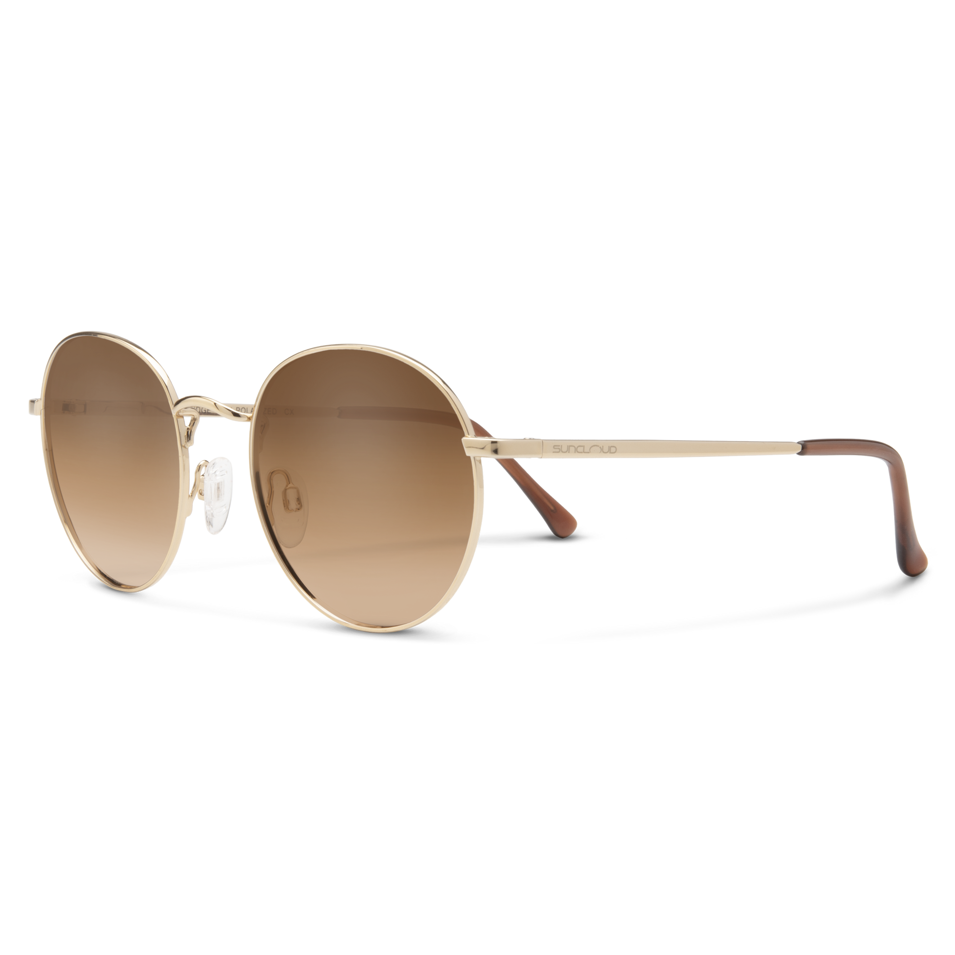 Bridge City, Rose Gold + Polarized Pink Gold Mirror Lens