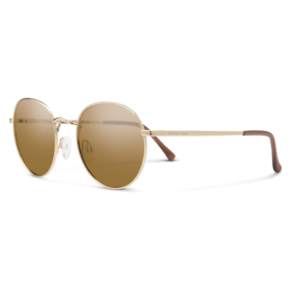 Bridge City, Gold + Polarized Brown  Lens