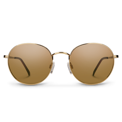 Bridge City, Gold + Polarized Brown  Lens