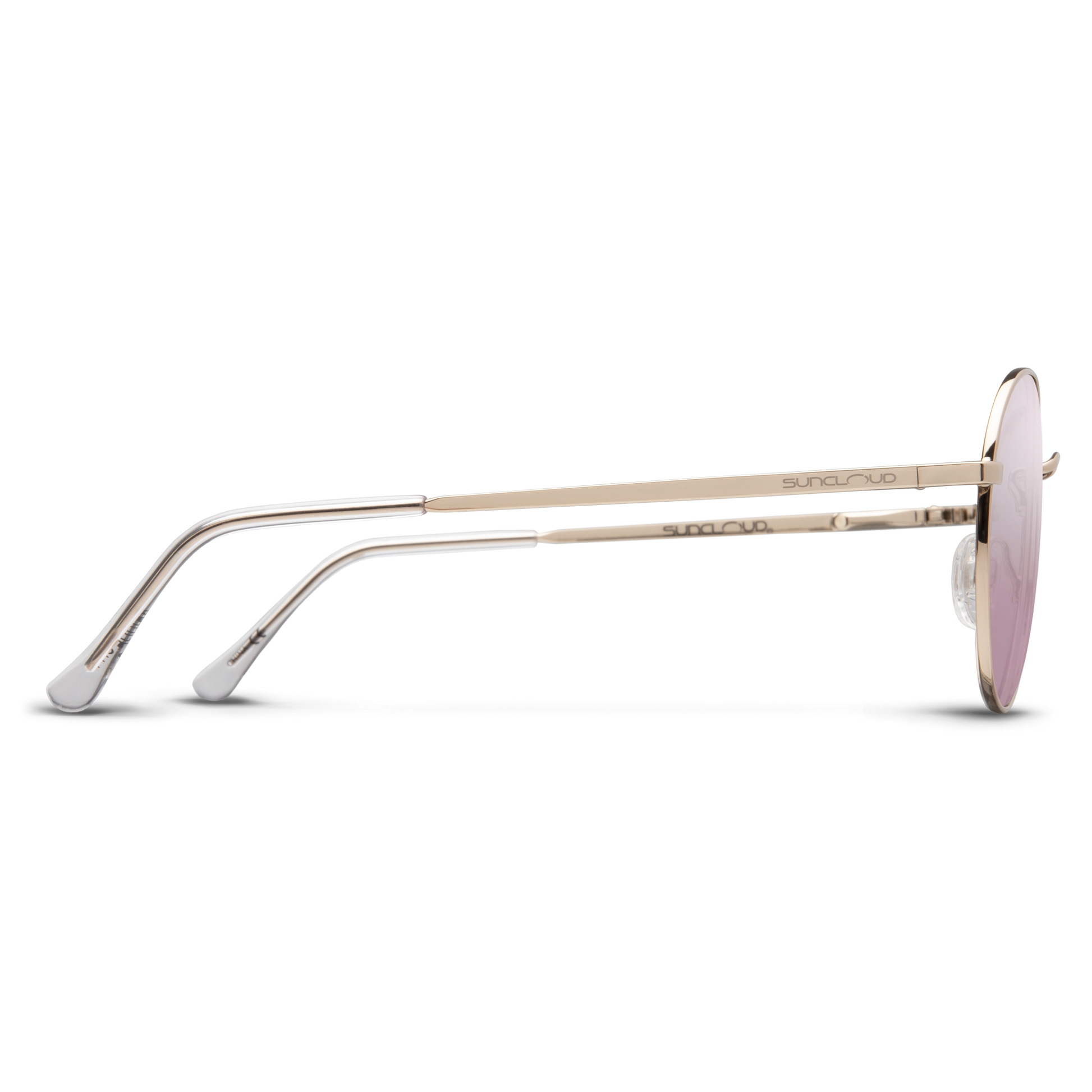 Bridge City, Rose Gold + Polarized Pink Gold Mirror Lens