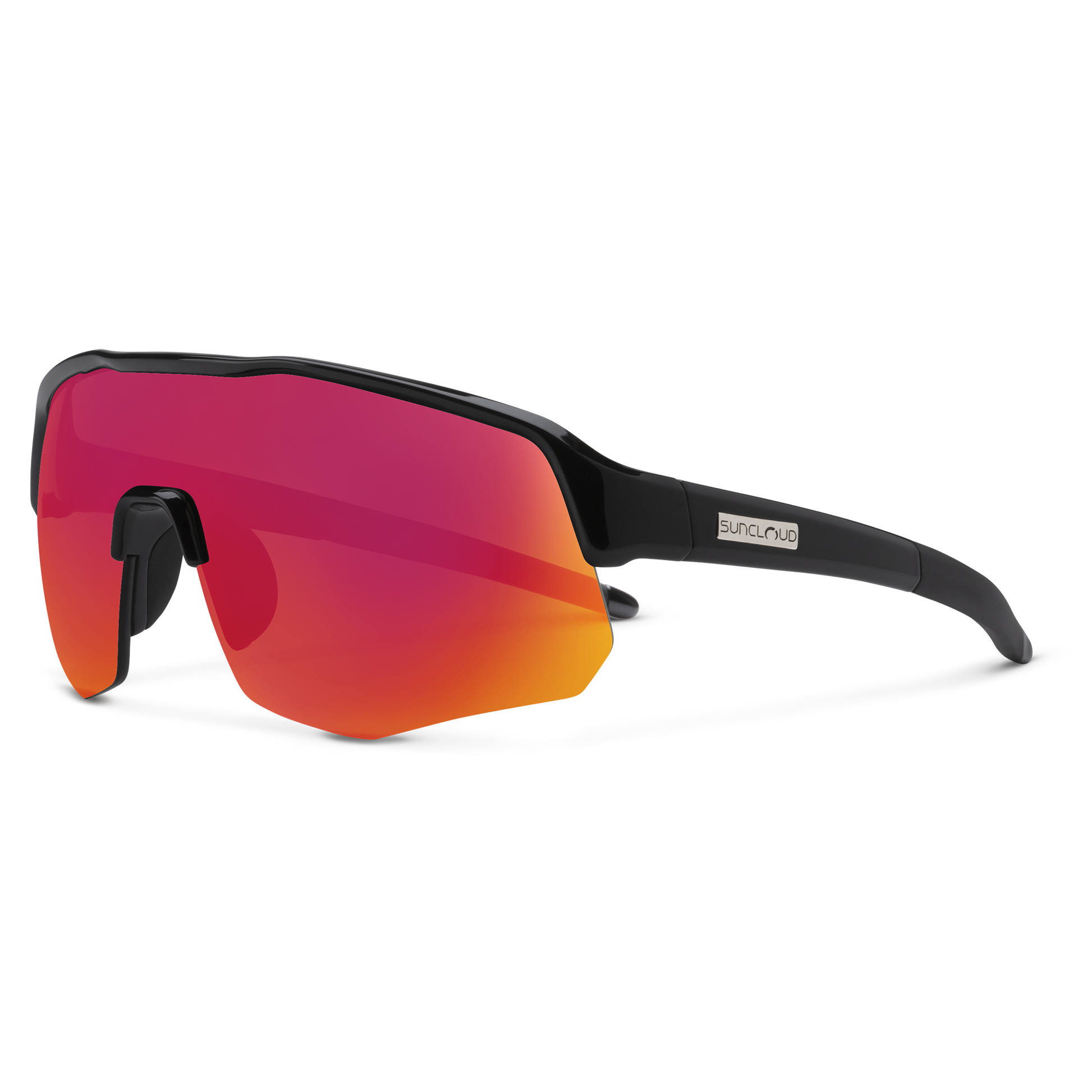 Cadence, White + Polarized Blue Mirror Lens