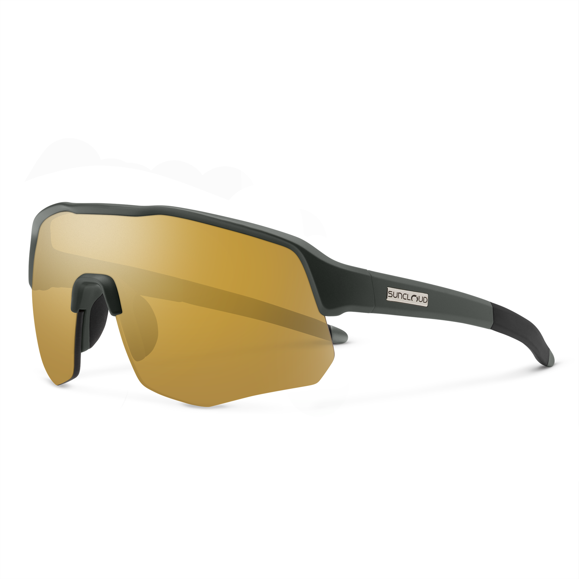 Cadence, White + Polarized Blue Mirror Lens