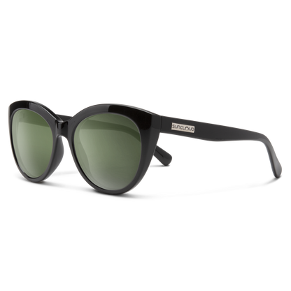 Cityscape, Black + Polarized Gray Green Lens