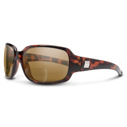 Cookie Reader, Tortoise + Polarized Brown 250 Lens